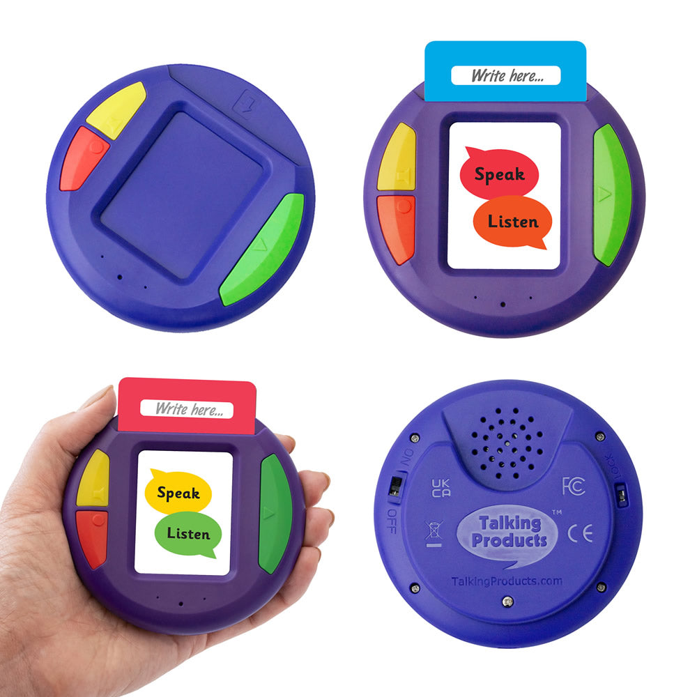 Voice Recordable Talking Flash card Reader